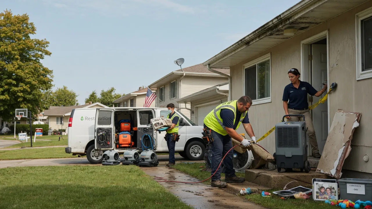 Water Damage Restoration in Columbia, SD near me
